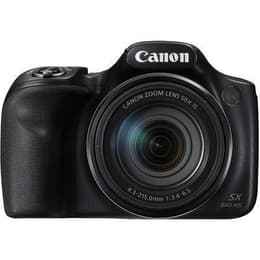 Bridge PowerShot SX520 HS - Noir + Canon Zoom Lens 50x IS 24–1200mm f/3.4–6.5 f/3.4–6.5