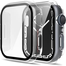 Coque Apple Watch Series 7 - 45 mm - Plastique - Transparent