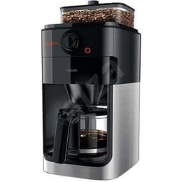 Cafetière avec broyeur Compatible Nespresso Philips HD7767 / 00 1,2000L - Noir