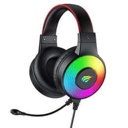 Casque réducteur de bruit gaming filaire avec micro Havit GAMENOTE H2013d - Noir