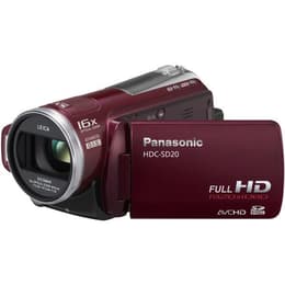 Caméra Panasonic HDC-SD20 USB 2.0 - Rouge