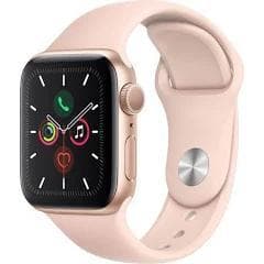 Apple Watch (Series 4) 2018 GPS 44 mm - Acier inoxydable Or - Sport Rose