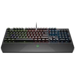Clavier Hp QWERTZ Allemand rétroéclairé Gaming-Keyboard 800
