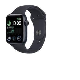 Apple Watch (Series SE) 2022 GPS 44 mm - Aluminium Gris - Bracelet sport Noir