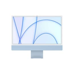 iMac 24" (2023) Apple M3 avec CPU 8 cœurs GPU 8 cœurs - 1 To SSD - 24 GB QWERTY - Anglais Verre standard