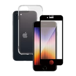 Coque 360 iPhone 6|6s|7|8|SE(2020/2022) et écran de protection - TPU - Transparent