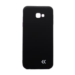 Coque Galaxy J4 Plus et écran de protection - Plastique - Noir