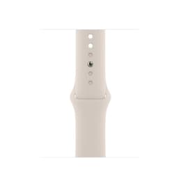Apple Watch Series 8 (2022) GPS + Cellular 41 mm - Aluminium Lumière stellaire - Bracelet sport Lumière stellaire