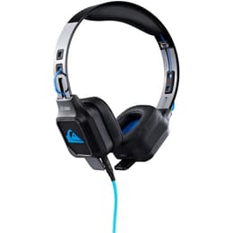 Casque réducteur de bruit filaire avec micro Quiksilver QS-1 studio - Noir/Bleu