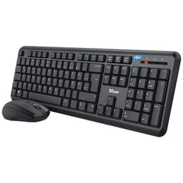 Clavier Trust QWERTZ Allemand Sans-fil YMO 24080