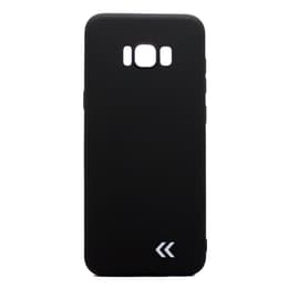 Coque Galaxy S8Plus et écran de protection - Plastique - Noir
