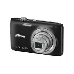 Compact Coolpix S2800 - Noir + Nikon Nikkor 5x Wide Optical Zoom 26-130mm f/3.2-6.5 f/3.2-6.5