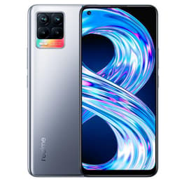 Realme 8 128 Go - Argent - Débloqué - Dual-SIM