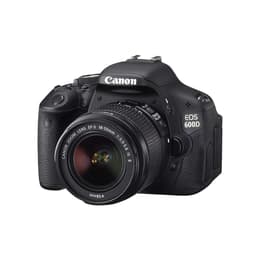 Reflex - Canon EOS 600D - Noir + Objectif Canon EF-S 18-55mm f/3.5-5.6 IS