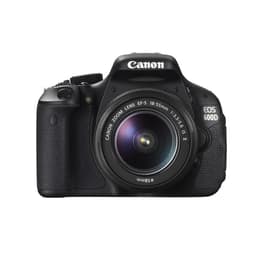 Reflex - Canon EOS 600D - Noir + Objectif Canon EF-S 18-55mm f/3.5-5.6 IS