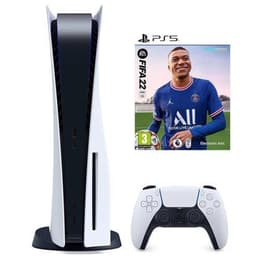 PlayStation 5 825Go - Blanc + FIFA 22