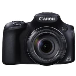 Bridge PowerShot SX60 HS - Noir + Canon Zoom Lens 65x IS 21–1365mm f/3.4-6.5 f/3.4-6.5