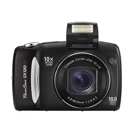 Compact PowerShot SX120 IS - Noir Canon Zoom Lens 6.0-60 mm f/2.8-4.3
