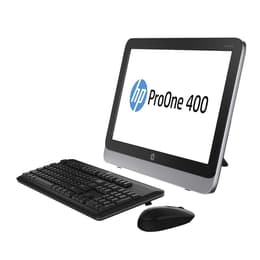 HP ProOne 400 G1 AiO 21" Pentium 2,8 GHz - HDD 500 Go - 4 Go AZERTY