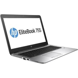 HP EliteBook 755 G2 15" A10 2.1 GHz - SSD 240 Go - 8 Go QWERTY - Anglais