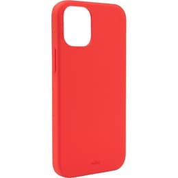 Coque iPhone 12/12 Pro - Silicone - Rouge
