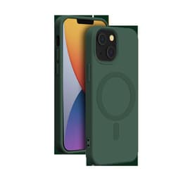 Coque iPhone 13 / 14 - Silicone - Vert