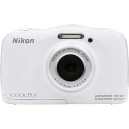 Compact Coolpix W100 - Blanc + Nikon Nikkor 3x Optical Zoom 30-90mm f/3.3-5.9 f/3.3-5.9