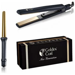 Lisseur Golden Curl The Double Gold Set Duo - Noir