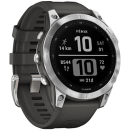 Montre Garmin Cardio GPS Fenix 7 - Argent