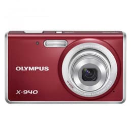 Compact Digital X-940 - Rouge + Olympus Olympus Lens 4x Wide Optical Zoom 26-105 mm f/2.6-5.9 f/2.6-5.9