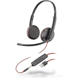 Casque filaire avec micro Plantronics Poly Blackwire 3225 - Noir