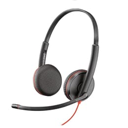 Casque filaire avec micro Plantronics Poly Blackwire 3225 - Noir