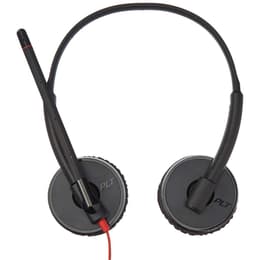 Casque filaire avec micro Plantronics Poly Blackwire 3225 - Noir