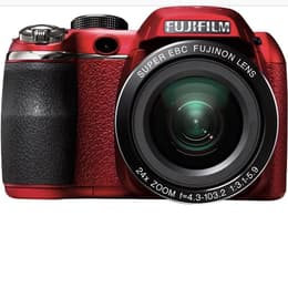 Bridge FinePix S4200 - Rouge + Fujifilm Fujifilm Super EBC Fujinon Lens 24-576 mm f/3.1-5.9 f/3.1-5.9