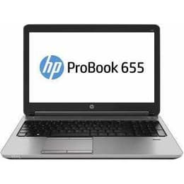 HP ProBook 655 G1 15" A10 2.3 GHz - SSD 512 Go - 8 Go QWERTY - Anglais
