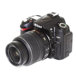 Reflex D90 - Noir + Nikon AF-S DX Nikkor 18-55mm f/3.5-5.6G VR f/3.5-5.6G
