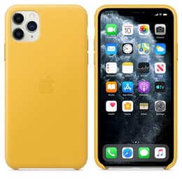 Coque en cuir Apple iPhone 11 Pro - Cuir Jaune