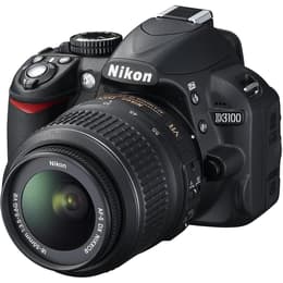 Reflex D3100 - Noir + Nikon Nikon AF-S DX Nikkor 18-55 mm f/3.5-5.6G VR f/3.5-5.6G