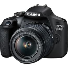 Reflex - Canon EOS 2000D Noir + Objectif Canon EF-S 18-55mm f/3.5-5.6 III