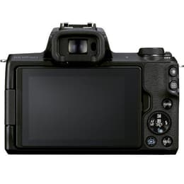 Reflex - Canon EOS M50 Mark II Noir Canon Canon Zoom Lens EF-M 15-45mm f/3.5-6.3 IS STM