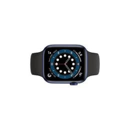 Apple Watch (Series 6) 2020 GPS 40 mm - Aluminium Bleu - Bracelet sport Noir