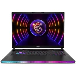 MSI Raider GE68 HX 16" Core i9 2.2 GHz - SSD 2 TB - 32 Go - NVIDIA GeForce RTX 4080 QWERTY - Anglais
