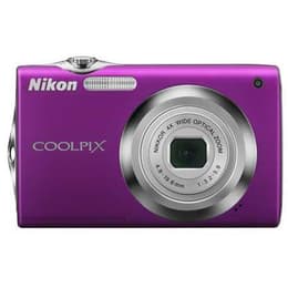 Compact Coolpix S3000 - Mauve + Nikon Nikon Nikkor 4x Wide Optical Zoom 27-108 mm f/3.2-5.6 f/3.2-5.6