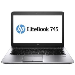 HP EliteBook 745 G3 14" A10 1.8 GHz - SSD 240 Go - 8 Go QWERTZ - Allemand