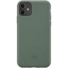 Coque iPhone 11 - Matière naturelle - Vert