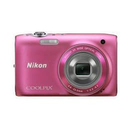 Compact Coolpix S3100 - Rose + Nikon Nikkor Wide Optical Zoom 26-130 mm f/3.2-6.5 f/3.2-6.5