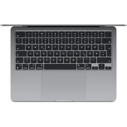 MacBook Air 15" (2024) - Apple M3 avec CPU 8 cœurs et GPU 10 cœurs - 8Go RAM - SSD 256Go - Écran standard - QWERTZ - Allemand