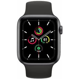 Apple Watch (Series SE) 2020 GPS + Cellular 44 mm - Aluminium Gris sidéral - Sport Noir