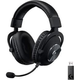 Casque réducteur de bruit gaming sans fil avec micro Logitech G PRO X - Noir