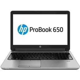 HP ProBook 650 G1 15" Core i5 2.6 GHz - HDD 500 Go - 4 Go QWERTY - Anglais